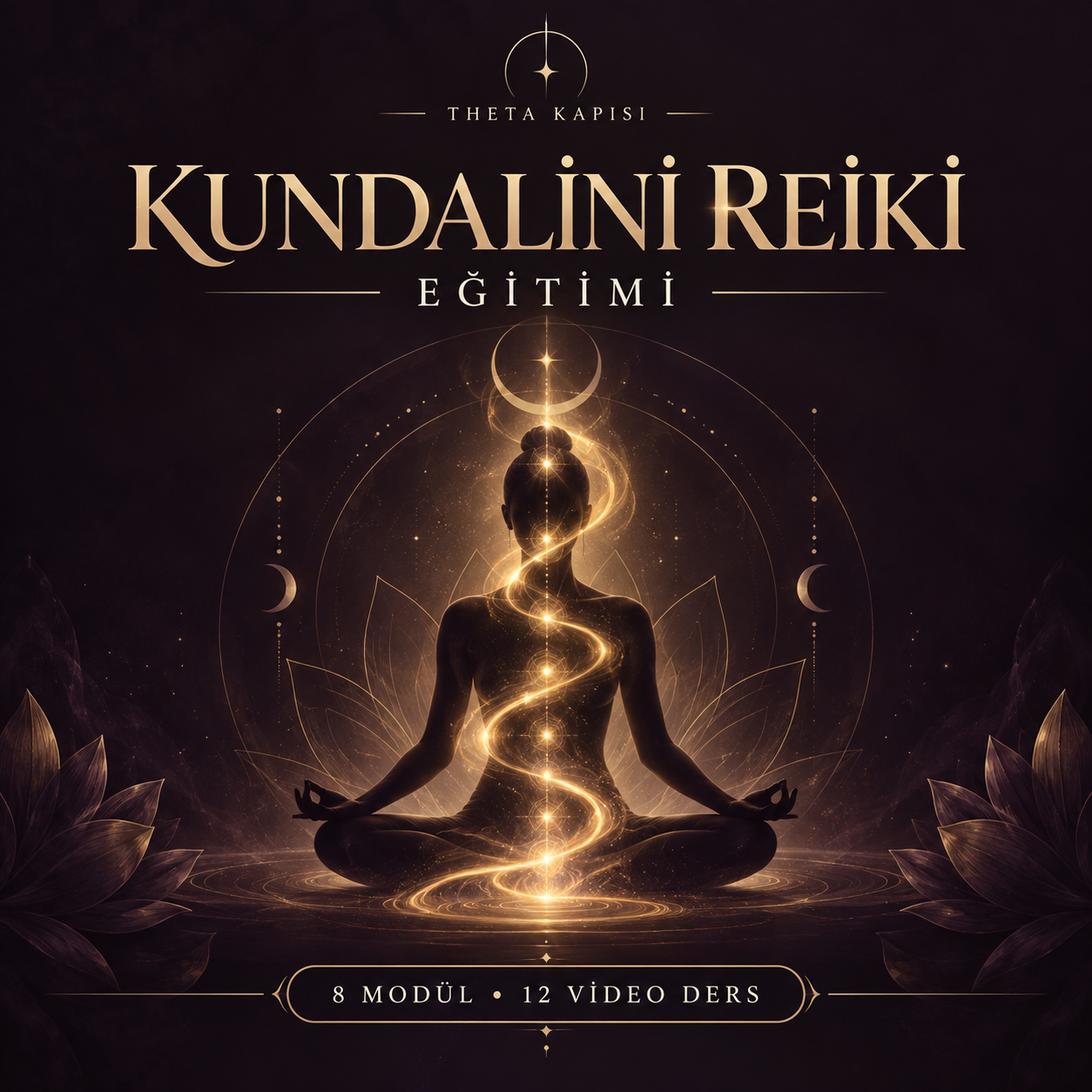 Kundalini Reiki Eğitimi — 8 modül, 12 video ders