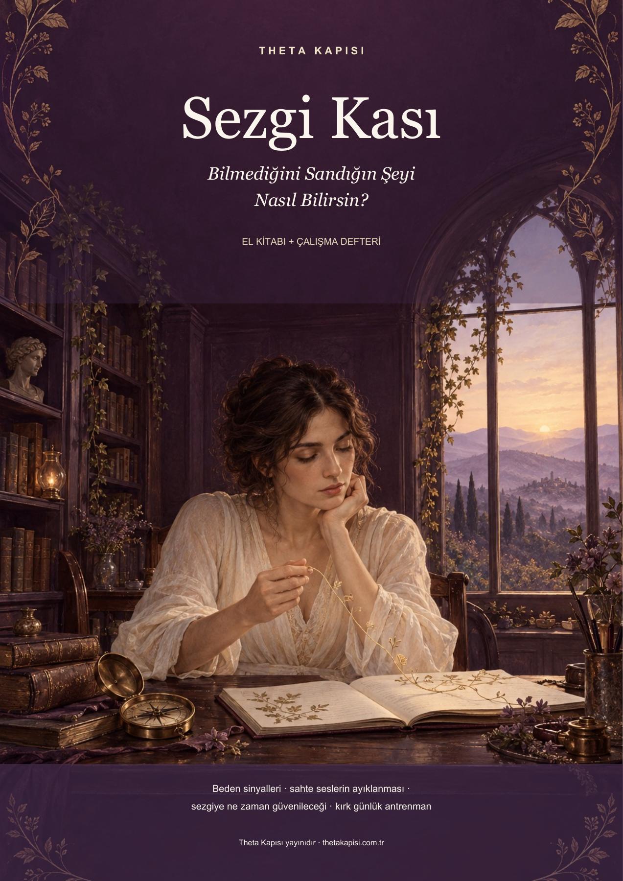 Sezgi Kası — El Kitabı ve Çalışma Defteri, Theta Kapısı kitap kapağı